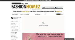 Desktop Screenshot of fashionhomez.com